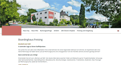 Desktop Screenshot of boardinghaus-freising.de