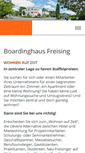 Mobile Screenshot of boardinghaus-freising.de